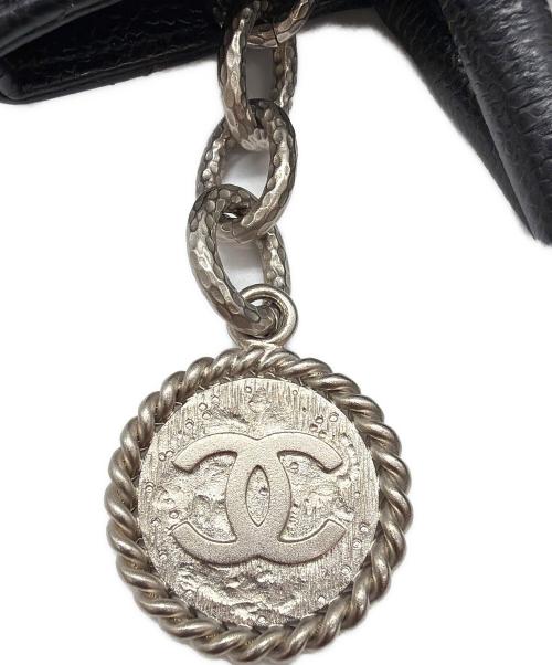 CHANEL（シャネル）CHANEL (シャネル) 復刻トートバッグ　ココマーク　マトラッセ ブラックの古着・服飾アイテム