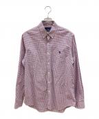 RALPH LAURENラルフローレン）の古着「長袖シャツ」｜レッド×ブルー