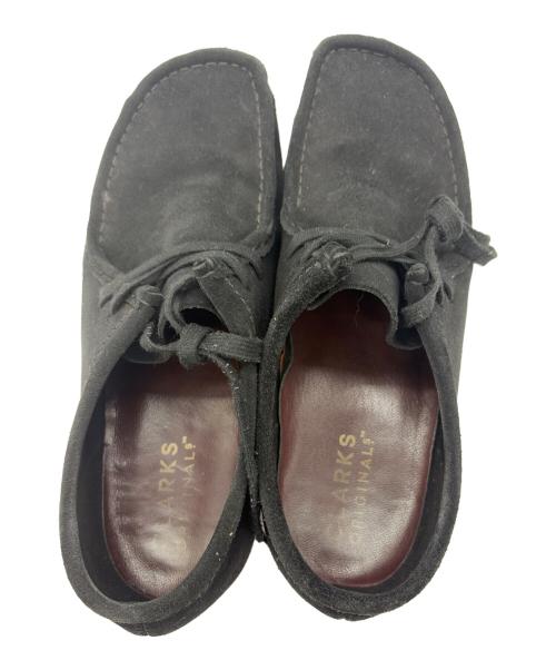 CLARKS ORIGINALS（クラークス オリジナルズ）Clarks Originals (クラークス オリジナルズ) ワラビーシューズ ブラック サイズ:27の古着・服飾アイテム