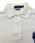 中古・古着 POLO RALPH LAUREN (ポロ・ラルフローレン) ポロシャツ　ビッグポニー刺繍 ホワイト サイズ:S：6000円