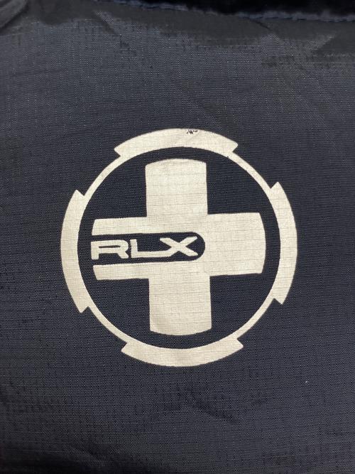 RLX RALPH LAUREN（アールエルエックスラルフローレン）RLX RALPH LAUREN (アールエルエックスラルフローレン) ダウンジャケット ネイビー×ホワイト サイズ:Sの古着・服飾アイテム