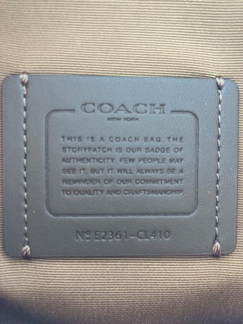 COACH（コーチ）COACH (コーチ) ボディバッグ イエローの古着・服飾アイテム