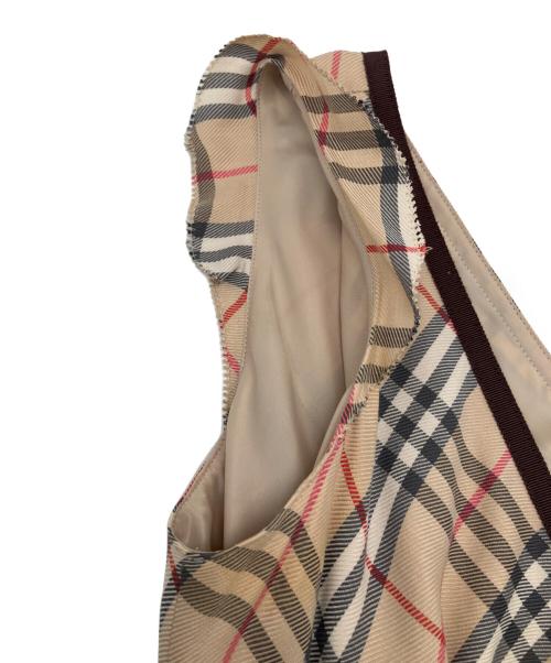 BURBERRY BLUE LABEL（バーバリー ブルー レーベル）BURBERRY BLUE LABEL (バーバリー ブルー レーベル) ノースリーブ・キャミソールワンピース ベージュ サイズ:38の古着・服飾アイテム