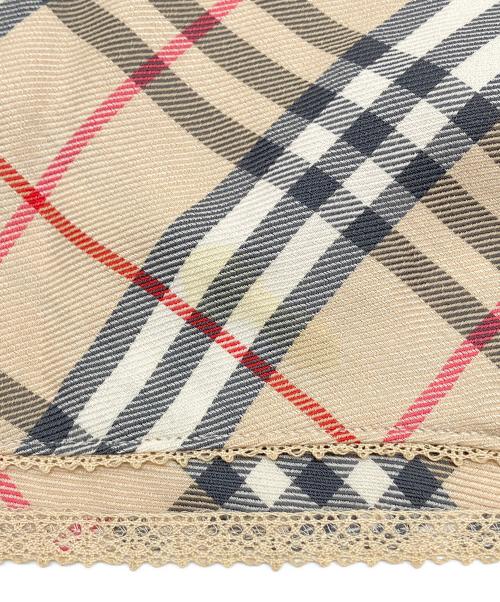 BURBERRY BLUE LABEL（バーバリー ブルー レーベル）BURBERRY BLUE LABEL (バーバリー ブルー レーベル) ノースリーブ・キャミソールワンピース ベージュ サイズ:38の古着・服飾アイテム