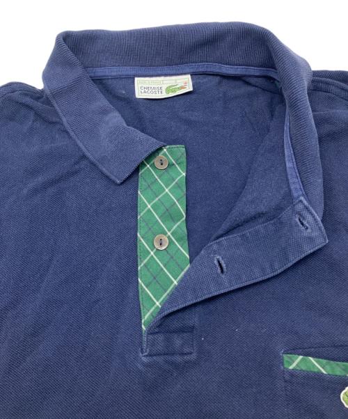 LACOSTE（ラコステ）LACOSTE (ラコステ) 80sポロシャツ ネイビー サイズ:8の古着・服飾アイテム