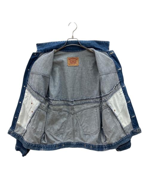 FITTZ（フィッツ）FITTZ (フィッツ) デニムジャケット インディゴ サイズ:35（フリーサイズ）の古着・服飾アイテム