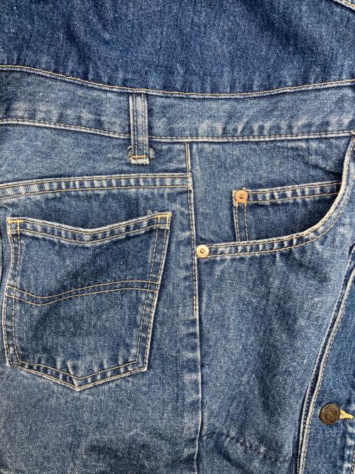 FITTZ（フィッツ）FITTZ (フィッツ) デニムジャケット インディゴ サイズ:35（フリーサイズ）の古着・服飾アイテム