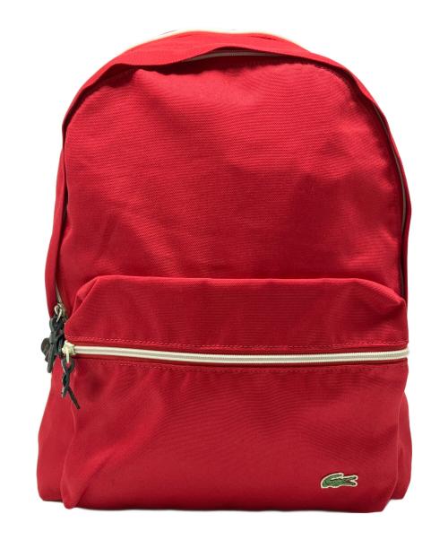 LACOSTE（ラコステ）LACOSTE (ラコステ) リュック レッドの古着・服飾アイテム