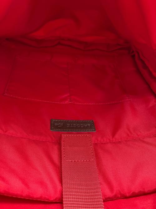 LACOSTE（ラコステ）LACOSTE (ラコステ) リュック レッドの古着・服飾アイテム