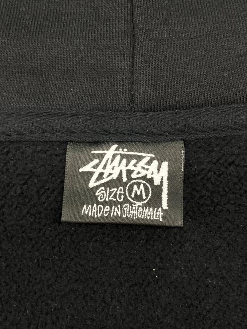 stussy（ステューシー）stussy (ステューシー) ジップパーカー ブラック サイズ:Ｍの古着・服飾アイテム