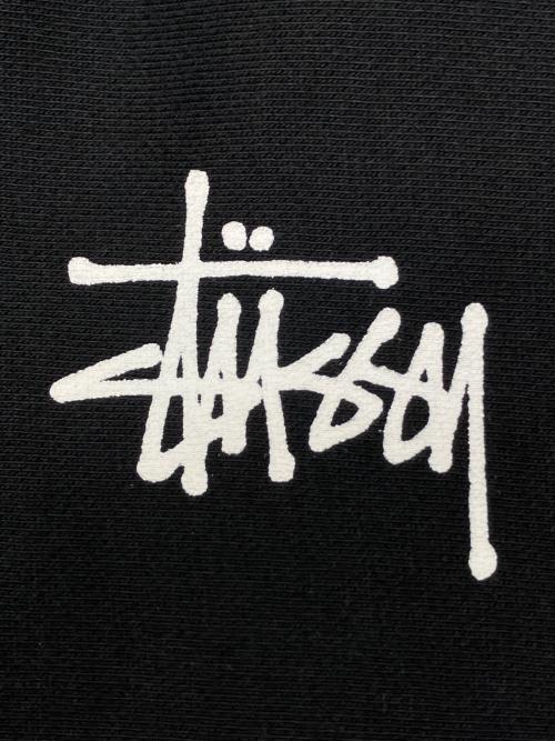 stussy（ステューシー）stussy (ステューシー) ジップパーカー ブラック サイズ:Ｍの古着・服飾アイテム