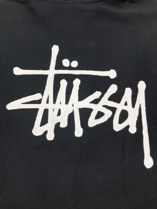 stussy（ステューシー）stussy (ステューシー) ジップパーカー ブラック サイズ:Ｍの古着・服飾アイテム