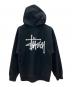 stussy (ステューシー) ジップパーカー ブラック サイズ:Ｍ：12000円
