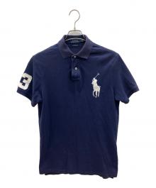 POLO RALPH LAUREN（ポロ・ラルフローレン）の古着「ポロシャツ　ビッグポニー」｜ネイビー