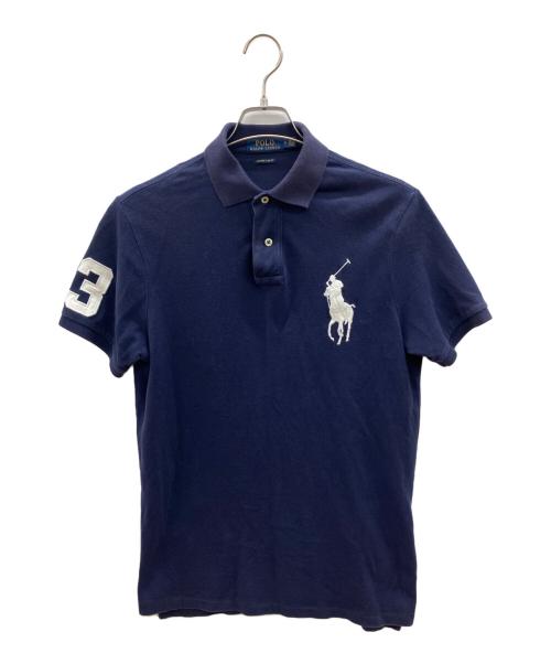 POLO RALPH LAUREN（ポロ・ラルフローレン）POLO RALPH LAUREN (ポロ・ラルフローレン) ポロシャツ　ビッグポニー ネイビー サイズ:Ｍの古着・服飾アイテム