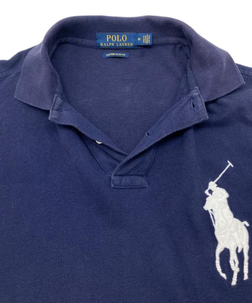 POLO RALPH LAUREN（ポロ・ラルフローレン）POLO RALPH LAUREN (ポロ・ラルフローレン) ポロシャツ　ビッグポニー ネイビー サイズ:Ｍの古着・服飾アイテム