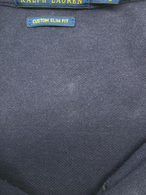 POLO RALPH LAUREN（ポロ・ラルフローレン）POLO RALPH LAUREN (ポロ・ラルフローレン) ポロシャツ　ビッグポニー ネイビー サイズ:Ｍの古着・服飾アイテム
