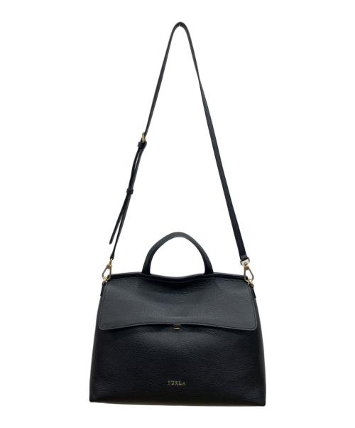 FURLA（フルラ）FURLA (フルラ) 2WAYバッグ ブラックの古着・服飾アイテム