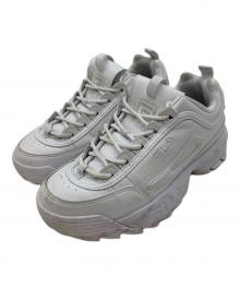 FILA（フィラ）の古着「ローカットスニーカー」｜ホワイト
