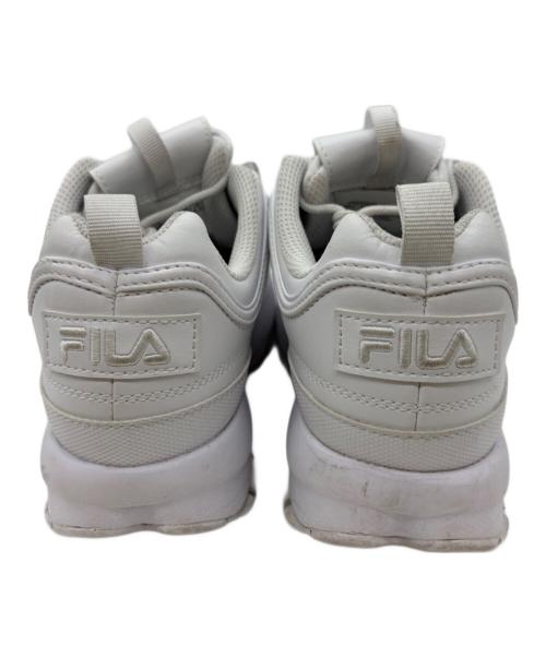 FILA（フィラ）FILA (フィラ) ローカットスニーカー ホワイト サイズ:24の古着・服飾アイテム