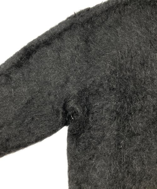 YOKE（ヨーク）YOKE (ヨーク) 厚手カーディガン ブラック サイズ:3の古着・服飾アイテム