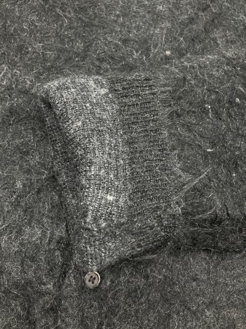 YOKE（ヨーク）YOKE (ヨーク) 厚手カーディガン ブラック サイズ:3の古着・服飾アイテム