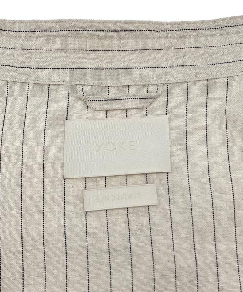 YOKE（ヨーク）YOKE (ヨーク) 長袖シャツ アイボリー サイズ:3の古着・服飾アイテム