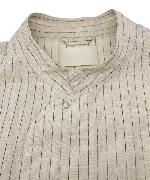 YOKE（ヨーク）YOKE (ヨーク) 長袖シャツ アイボリー サイズ:3の古着・服飾アイテム