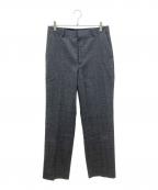 AURALEEオーラリー）の古着「BLUEFACED WOOL CHECK SLACKS」｜グレー