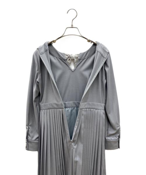 JILL STUART（ジルスチュアート）JILL STUART (ジルスチュアート) 長袖ワンピース ライトグレーの古着・服飾アイテム