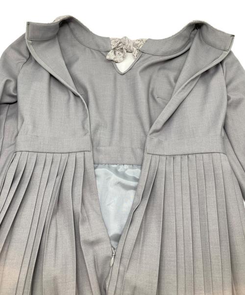 JILL STUART（ジルスチュアート）JILL STUART (ジルスチュアート) 長袖ワンピース ライトグレーの古着・服飾アイテム
