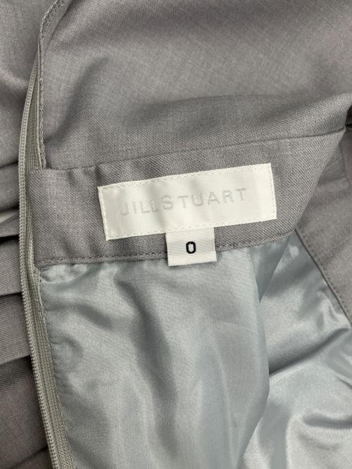 JILL STUART（ジルスチュアート）JILL STUART (ジルスチュアート) 長袖ワンピース ライトグレーの古着・服飾アイテム