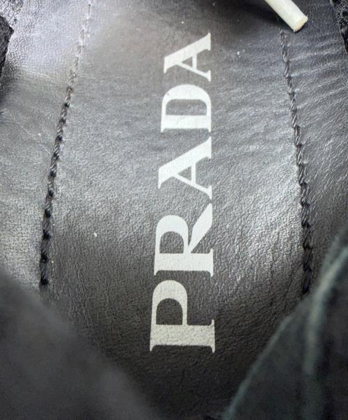 PRADA（プラダ）PRADA (プラダ) ローカットスニーカー ネイビー サイズ:38　1/2の古着・服飾アイテム