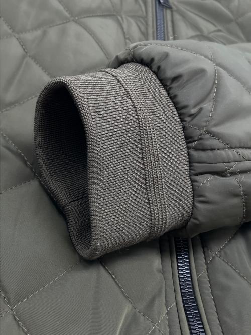 Calvin Klein（カルバンクライン）Calvin Klein (カルバンクライン) キルティングジャケット ダークグリーン サイズ:Ｍの古着・服飾アイテム