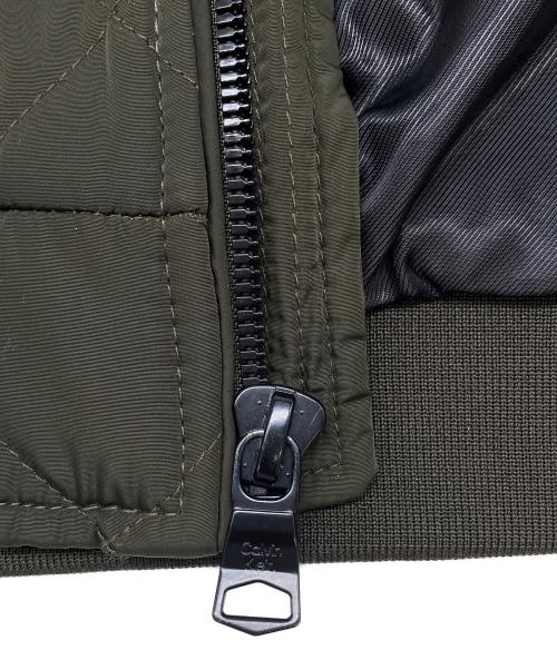 Calvin Klein（カルバンクライン）Calvin Klein (カルバンクライン) キルティングジャケット ダークグリーン サイズ:Ｍの古着・服飾アイテム