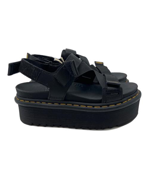 Dr.Martens（ドクターマーチン）Dr.Martens (ドクターマーチン) 	KIMBER Ⅱマルチストラップ サンダル ブラック サイズ:24の古着・服飾アイテム