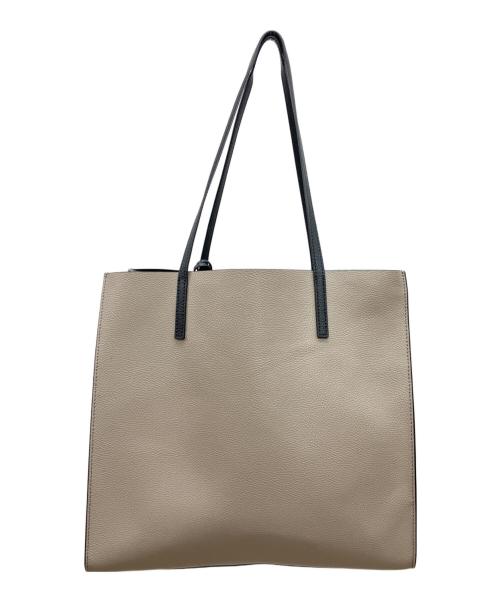 MARC JACOBS（マークジェイコブス）MARC JACOBS (マークジェイコブス) トートバッグ グレー×ホワイトの古着・服飾アイテム