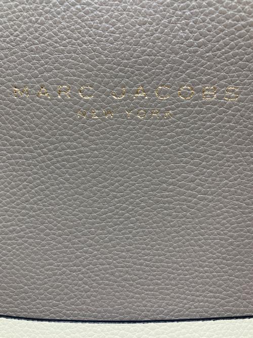 MARC JACOBS（マークジェイコブス）MARC JACOBS (マークジェイコブス) トートバッグ グレー×ホワイトの古着・服飾アイテム