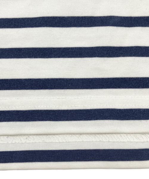 Columbia（コロンビア）Columbia (コロンビア) 半袖カットソー ホワイト×ネイビー サイズ:Ｍの古着・服飾アイテム