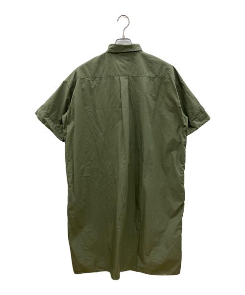 DANTON（ダントン）DANTON (ダントン) 半袖ワンピース カーキ サイズ:36の古着・服飾アイテム