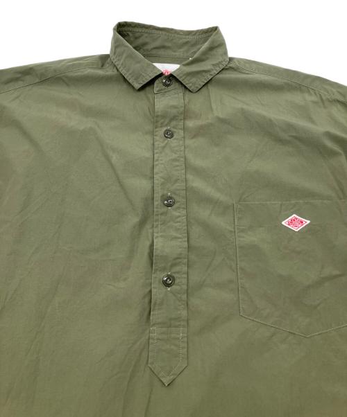 DANTON（ダントン）DANTON (ダントン) 半袖ワンピース カーキ サイズ:36の古着・服飾アイテム