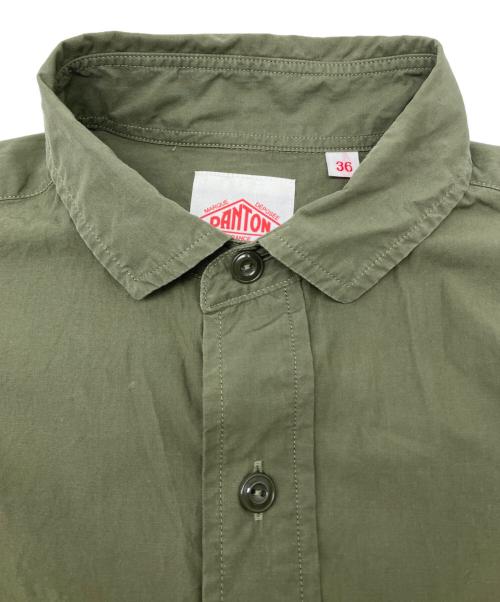DANTON（ダントン）DANTON (ダントン) 半袖ワンピース カーキ サイズ:36の古着・服飾アイテム