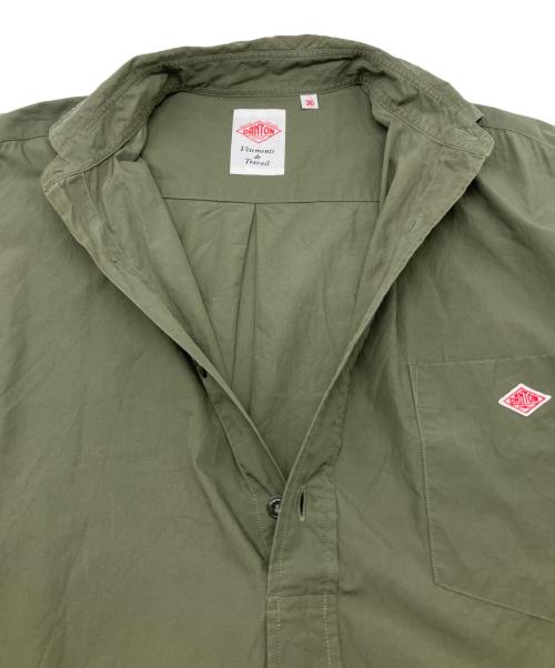 DANTON（ダントン）DANTON (ダントン) 半袖ワンピース カーキ サイズ:36の古着・服飾アイテム