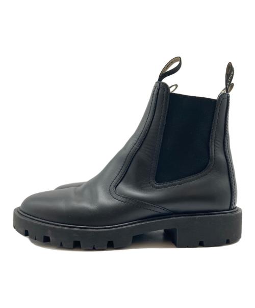CELINE（セリーヌ）CELINE (セリーヌ) サイドゴアブーツ ブラック サイズ:24cmの古着・服飾アイテム