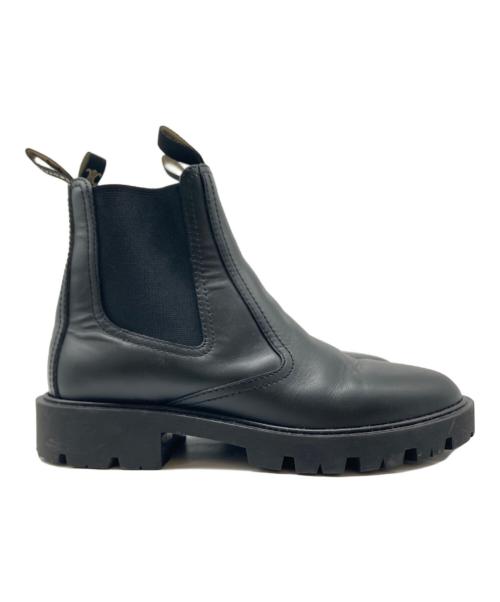 CELINE（セリーヌ）CELINE (セリーヌ) サイドゴアブーツ ブラック サイズ:24cmの古着・服飾アイテム