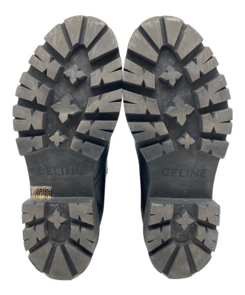 CELINE（セリーヌ）CELINE (セリーヌ) サイドゴアブーツ ブラック サイズ:24cmの古着・服飾アイテム