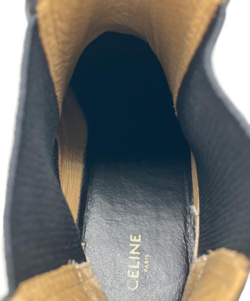 CELINE（セリーヌ）CELINE (セリーヌ) サイドゴアブーツ ブラック サイズ:24cmの古着・服飾アイテム