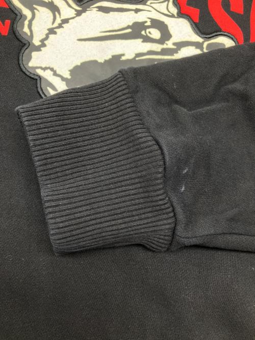 DIESEL（ディーゼル）DIESEL (ディーゼル) プルオーバーパーカー ブラック サイズ:Lの古着・服飾アイテム