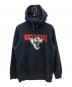 DIESEL（ディーゼル）の古着「プルオーバーパーカー」｜ブラック