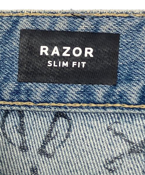 RAZOR（レイザー）RAZOR (レイザー) デニムパンツ インディゴ サイズ:W28×L32の古着・服飾アイテム
